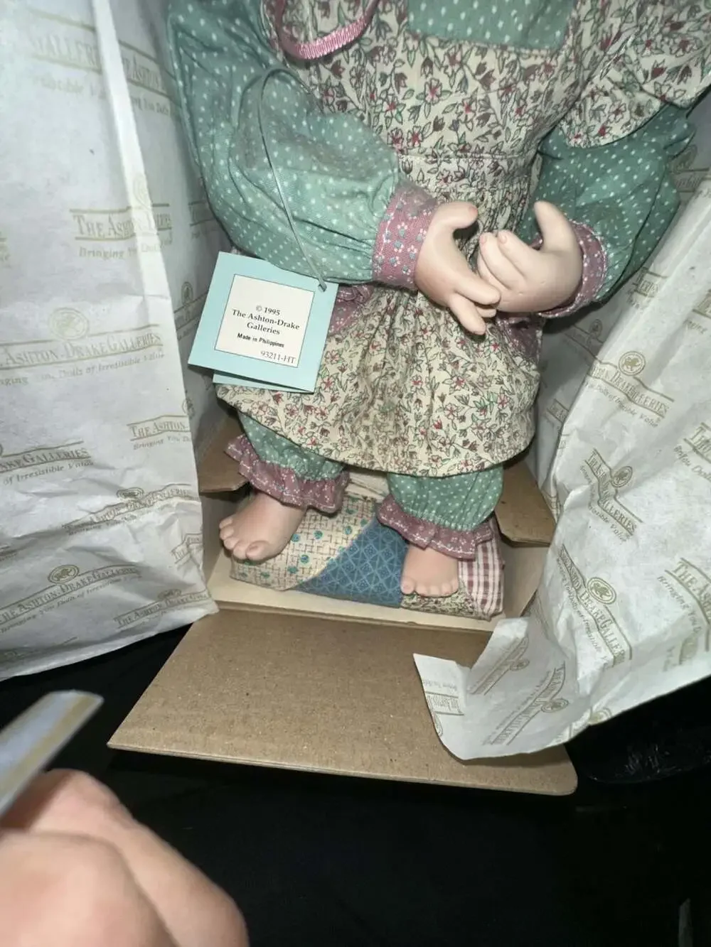 Ashton-Drake Galleries Love One Another Porcelain Doll by Julie Good-Kruger